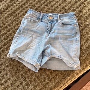 Time and Tru Light Blue Denim Shorts